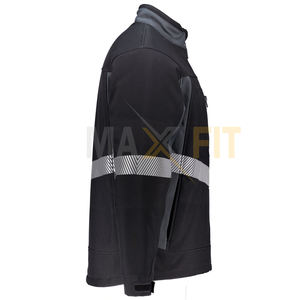 MAXFIT ENTERPRISES-Veste coupe-vent en toile écologique personnalisée pour hommes, support d'hiver respirant de grande taille, nouveau design - Product Image 5