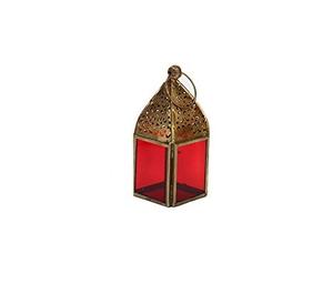 Festive Appeal India Crafted <b>Moroccan</b> Ramadan <b>Lantern</b> Metal Durable Decorative Living Spaces Welcoming Cozy Seasonal Accent - Product Image 3