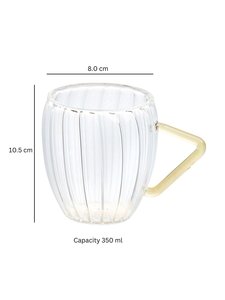Best Selling <b>Large</b> Capacity Vintage Barrel Tea Mug High-Quality Heat-Resistant <b>Cup</b> for Herbal & Green Tea from India - Product Image 6