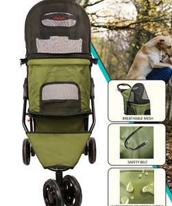 TH-PSP-222 Nouveau Design Moderne Haut de Gamme Fabricant Pet Poussette Style Cadre en Acier Chariot pour Animaux de Compagnie Chariot - Product Image 6