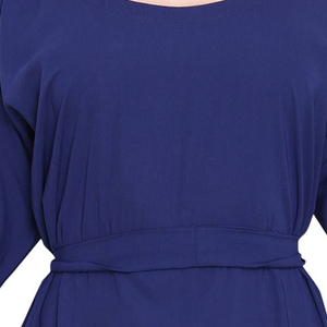 Abaya Bisht Modest de Lujo al por Mayor, Vestido Musulmán Tradicional Básico para Mujer, Tallas Personalizadas, Colores Sólidos, Moda Sencilla de Chifón - Product Image 3