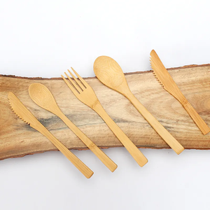 Cubiertos reutilizables de lujo, cubiertos de madera, tenedor, cuchara, juego al por mayor, espacio personalizado, regalos de fiesta de negocios elegantes, logotipo personalizado - Product Image 4