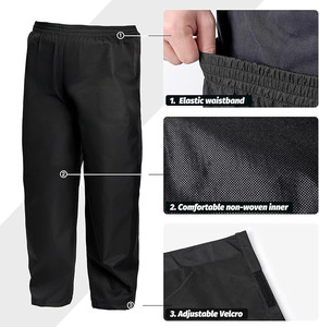 Chaqueta Cortavientos Informal con Capucha Hydro Lock, Impermeable, Transpirable, Cortavientos, de 2 Piezas, para Hombre, Reversible, Ligera, Sólida - Product Image 6