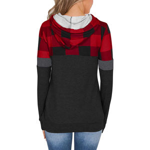 Sudaderas con Capucha para Mujer, Diseño Moderno, Color Sólido, Alta Calidad, para Otoño e Invierno, con Logotipo Estampado en la Parte Delantera, 100% Algodón Lavado - Product Image 3