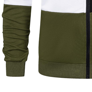 2025 printemps automne hommes à capuche Patchwork sport à capuche survêtement ensembles mode décontracté pantalons de survêtement survêtements 2 pièces ensemble survêtements - Product Image 3