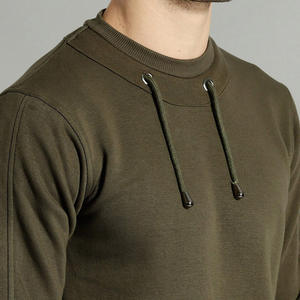 Sudadera de cuello redondo de algodón para hombre de alta calidad Jersey de cuello redondo informal con estampado de logotipo personalizado para invierno - Product Image 6