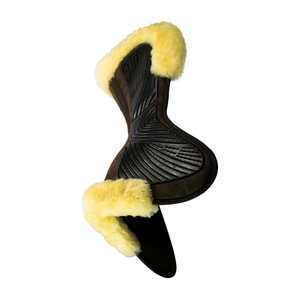 Premium Lightweight Western Equestrian Half Saddle <b>Pad</b> & Gel <b>Pad</b> with Cotton Fabric Lining Custom Logo OEM 2026 New Arrival - Product Image 3