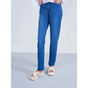 Pantalón vaquero informal de corte ajustado KSENA WC426 con cintura natural - Product Image 6
