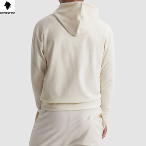 เสื้อมีฮู้ดแบบสวมหัวสำหรับผู้ชายเสื้อมีฮู้ดแบบสวมหัวขนาด00-500กรัมเสื้อกันหนาวไหล่ปล่อยน้ำหนักเบาฤดูหนาวดีไซน์ว่างเปล่าย้อมสีล้วนสำหรับฤดูหนาว - Product Image 3
