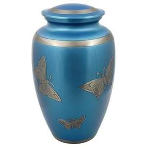 Funeral Supplier Metal Cremation <b>Urn</b> Butterfly Design Handicraft <b>Large</b> Adult <b>Urns</b> Keepsake Burial Ashes Customizable Italic <b>Urn</b> - Product Image 4