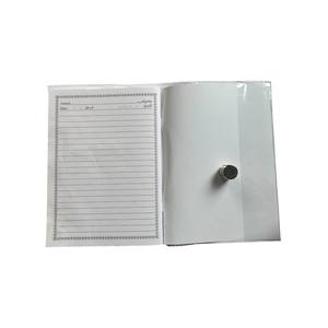 Cahier éducatif arabe de football avec couverture transparente en plastique Journal doublé à une seule ligne et Sections sujet/date - Product Image 2