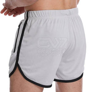 Pantalones cortos para correr hechos a medida de nuevo estilo, pantalones cortos para correr de Color sólido a la venta, pantalones cortos para correr hechos en Pakistán - Product Image 3