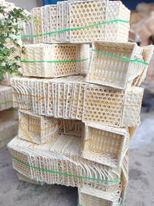 Forma rectangular cuadrada de caja de regalo de bambú Material de bambú blanqueado Durabilidad Flexibilidad - Product Image 6