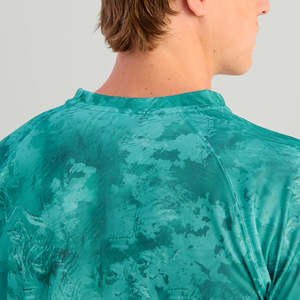 Logotipo personalizado UPF 50 + de secado rápido, transpirable, protección UV, camisas de pesca para hombres, 100% poliéster, sublimación, ropa de pesca en blanco - Product Image 3