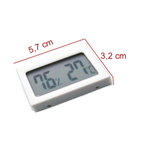 Estación Meteorológica Digital Blanca AEK-Tech S-WS05 con Pantalla LCD de 2 Pulgadas y Controlador de Temperatura ABS - Product Image 3