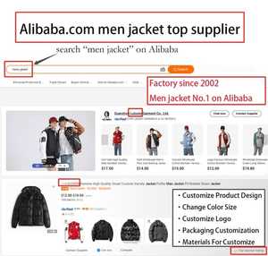 Chaquetas acolchadas de invierno Unisex, cuello levantado, relleno de poliéster transpirable, Material de lona cálido a prueba de viento con logotipo frontal, venta al por mayor - Product Image 6