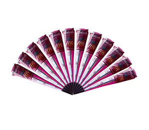 Golecha Madam X Maroon Henné Mehandi Cônes Pack de 12 - Product Image 1