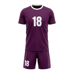 Uniforme de Fútbol Sublimado Personalizado 100% Poliéster, Jersey de Fútbol con Diseño en Espiral Rosa Púrpura, Transpirable, de Secado Rápido y Antibacteriano - Product Image 6