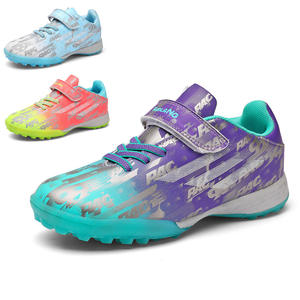 Nuevas zapatillas de fútbol para niños, modelo Messi Falcon, con tacos para césped artificial, para entrenamiento, para niños y niñas. - Product Image 1