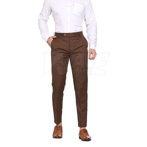 Pantalon décontracté en toile pour hommes Léger Respirant Conception personnalisée Motif droit Fabriqué au Pakistan Prix bas - Product Image 5