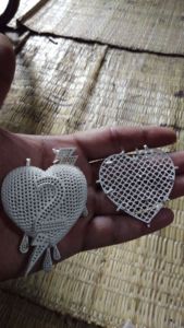 Meilleur Prix Pendentif Coeur Diamant avec VVS Moissanite Argent 925 Plaqué Or pour la Fête Cadeau Parfait pour les Femmes - Product Image 2