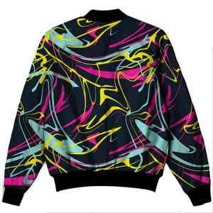 Fabrication professionnelle nouvelle veste bombardier d'hiver pour hommes en gros à bas prix toile tissu respirant Logo personnalisé Style formel - Product Image 4