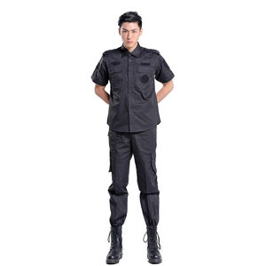 Uniformes de manga larga de gran tamaño para hombre, materiales para exteriores, guardia de seguridad, venta al por mayor, uniformes de seguridad de manga larga - Product Image 1