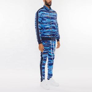 Chándal de Sublimación Personalizado para Hombre y Mujer, Unisex, OEM, Cierre Completo, Secado Rápido, Ropa Deportiva Ajustada, Logotipo Personalizado, 100% Poliéster Transpirable - Product Image 2