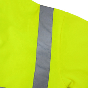 Chaqueta DE SEGURIDAD reflectante para hombre de alta calidad 2025, chaleco de trabajo de alta visibilidad OEM personalizado con logotipo personalizado - Product Image 6