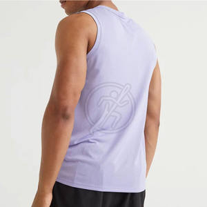 Camiseta sin mangas transpirable de secado rápido al por mayor Camiseta sin mangas de bajo precio Ropa de entrenamiento sin mangas Camiseta sin mangas para hombres - Product Image 4