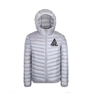 2025 cuello alto de alta calidad Puffy Spring Unisex longitud Regular Puffer Outwear con logotipo frontal Zip Low MOQ al por mayor - Product Image 6