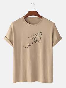 Exclusive <b>T</b>-<b>shirt</b> Casual Tshirt <b>With</b> <b>Pocket</b> Front Top Best Selling 100% Cotton Custom Tshirts Made In India Fashionable <b>T</b>-<b>shirts</b> - Product Image 2