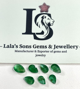Mejor Precio, Esmeraldas Naturales de Zambia, Corte Pera, Tamaños Variados, Calibradas, Color Verde, Gemas Sueltas para Hacer Collares y Pulseras - Product Image 5