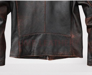 VESTE EN CUIR CIRE DE HAUTE QUALITÉ - Product Image 4