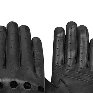 Guantes de conducción de alta calidad, guantes de cuero hechos a medida, para conducir, para invierno, precio barato - Product Image 4