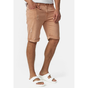 Shorts en jean décontractés slim personnalisés de haute qualité pour hommes 2026 – Coupe ample et fuselée, design déchiré, écologiques et infroissables - Product Image 4
