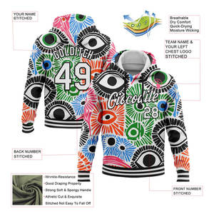 Sweats à capuche élégants et confortables à sublimation-Design personnalisable idéal pour les équipes sportives et les fans - Product Image 2