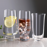 Gobelet en verre à whisky à base lourde nordique avec logo personnalisé en gros Verres de bar en cristal sans plomb pour restaurant, bar, cadeau d'entreprise