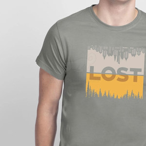 T-shirts personnalisés imprimés à l'écran, tissu en coton doux, vêtements décontractés à la mode pour un usage quotidien - Product Image 6