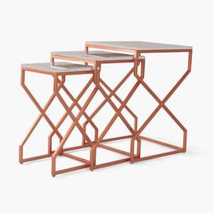 โต๊ะกลางหินอ่อนสีดำกรอบทองเหลืองแบบดั้งเดิมตารางด้านข้างสองชั้นหรูหราสำหรับการตกแต่งห้องนั่งเล่นเฟอร์นิเจอร์ตัดตาย - Product Image 1