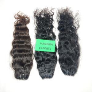 ผมมนุษย์สำหรับต่อผมมนุษย์แบบอินเดียผมมิงค์บริสุทธิ์ผมตรงผมลอนแบบซูเปอร์เวฟ - Product Image 2