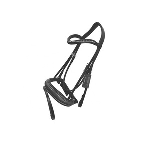 บังเหียนหนังแบบ Cavesson พร้อมสายรัดจมูก ปรับขนาด/สี/โลโก้ได้ สำหรับขี่ม้า - Product Image 6