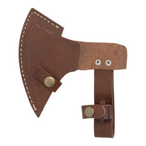 Hache décorative en acier de Damas, tête à motif Damas fait main avec manche en bois poli, pour collection, exposition et cadeau - Product Image 2