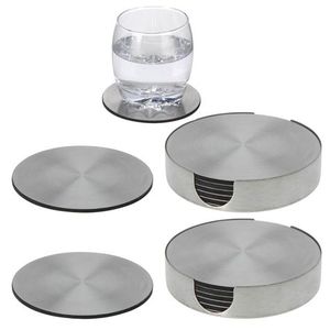 Modern Stylish Aluminum <b>Coasters</b> With Heatproof Material and Durable Construction Ideal for Any <b>Table</b> Surface - Product Image 1