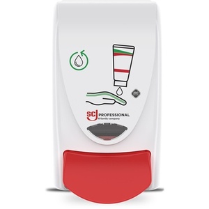 PROLINE Distributeur 1L Blanc/Rouge pour Produits Essentiels SC JOHNSON PROF Outil et Accessoire de Soins Personnels - Product Image 1