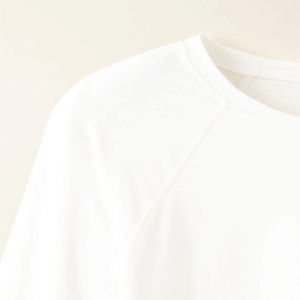 Camisetas de manga larga holgadas para mujer, camisetas de otoño hechas a medida de algodón con cuello redondo, camisetas informales de gran tamaño para mujer ODM OEM - Product Image 3