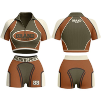Ensemble de survêtement unisexe 2 pièces uni, haut court et short cycliste, anti-transpiration, taille élastique, style streetwear pour le printemps