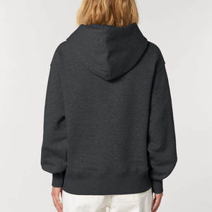 Vente en gros de sweats à capuche pour hommes en molleton 100% coton, écologiques, surdimensionnés, avec logo personnalisé imprimé, mode décontractée - Product Image 6