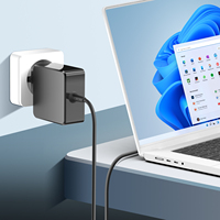 PD65W USB C chargeur mural 5V 20V 3.25A 65W USB C adaptateur secteur compatible avec pour Lenovo Mac pour HP pour DELL
