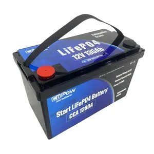 12v 135ah Lfp可充电备用100ah铅酸更换12v Lfp 24v Lfp备用40ah 60ah锂电池